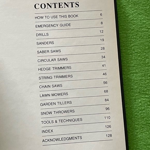 Time Life Books Fix It Yourself Power Tools & Equipment hc book - Picture 2 of 2